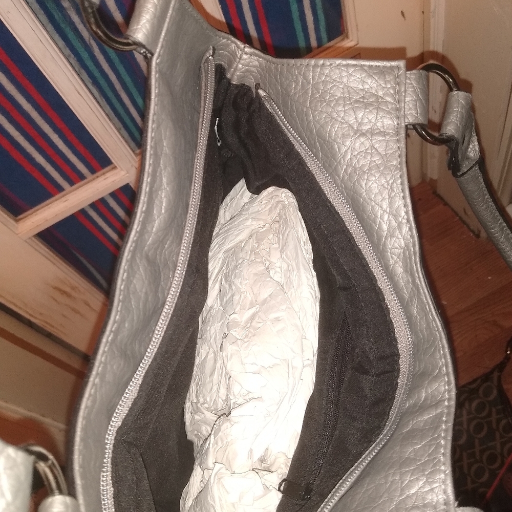 Brand new silver Strada shoulder bag
